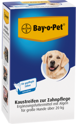 BAY O PET Zahnpfl.Kaustreif.f.gr.Hunde