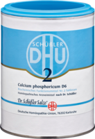 BIOCHEMIE DHU 2 Calcium phosphoricum D 6 Tabletten