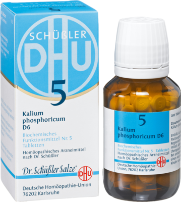 BIOCHEMIE DHU 5 Kalium phosphoricum D 6 Tabletten