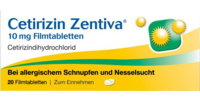 CETIRIZIN Zentiva 10 mg Filmtabletten