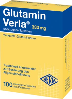 GLUTAMIN VERLA überzogene Tabletten