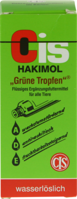 HAKIMOL grüne wasserlösl.Tropfen vet.