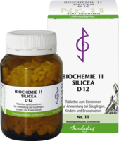 BIOCHEMIE 11 Silicea D 12 Tabletten