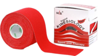 NASARA Kinesiotape 5 cmx5 m rot