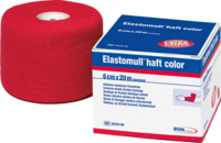 ELASTOMULL haft color 10 cmx20 m Fixierb.rot