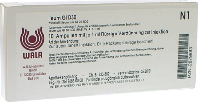 ILEUM GL D 30 Ampullen