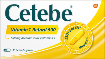 CETEBE Vitamin C Retardkapseln 500 mg