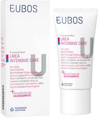 EUBOS TROCKENE Haut Urea 5% Nachtcreme