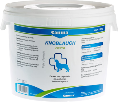 CANINA Knoblauch Pulver f.Hunde