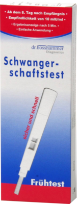 SCHWANGERSCHAFTSTEST Frühtest