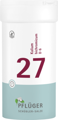 BIOCHEMIE Pflüger 27 Kalium bichromicum D 6 Tabl.