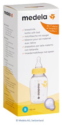 MEDELA Milchflasche 150 ml m.Sauger