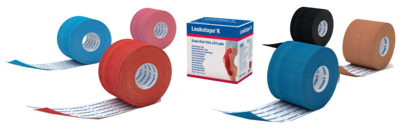 LEUKOTAPE K 5 cm schwarz