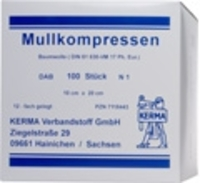 MULLKOMPRESSEN 10x20 cm unsteril 12fach BW