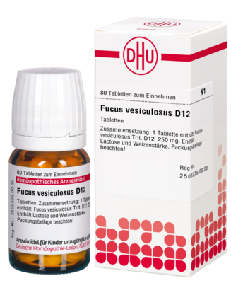 FUCUS VESICULOSUS D 12 Tabletten