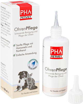 PHA OhrenPflege Tropfen f.Hunde