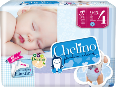 CHELINO 4 Babywindel Crawling 9-15 kg