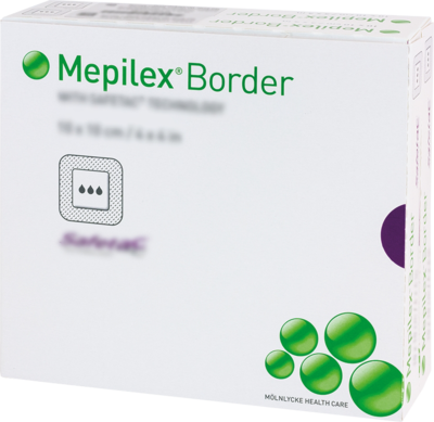 MEPILEX Border Schaumverband 10x10 cm