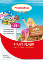 PIRATOPLAST Mädchen Pflasterstrips 3 Größen