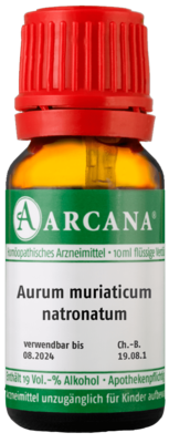 AURUM MURIATICUM NATRONATUM LM 28 Dilution