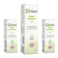 SORION Shampoo & 2x Sorion Head Fluid