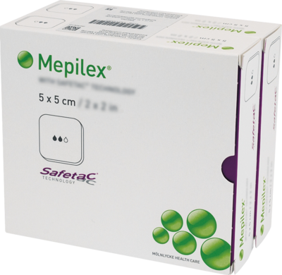 MEPILEX 5x5 cm Schaumverband