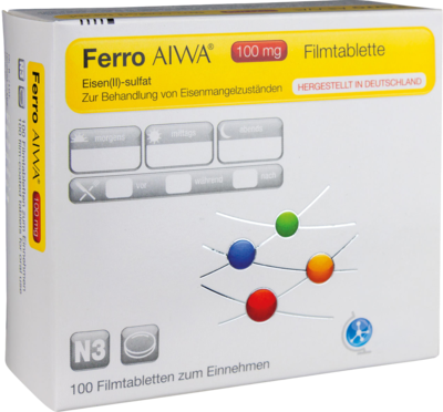 FERRO AIWA 100 mg Filmtabletten