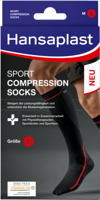 HANSAPLAST Sport Compression Socks Gr.L